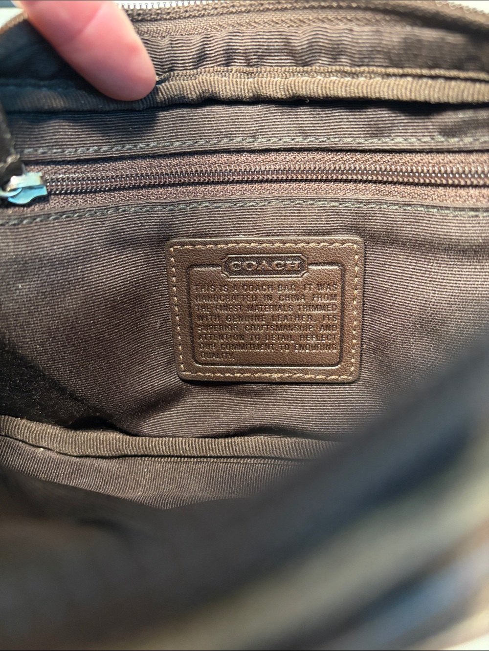 COACH Y2K Mini Signature Jacquard Canvas Belt Bag - Picture 8 of 16